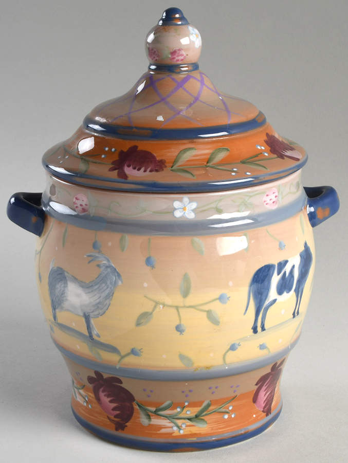Avignon Medium Canister & Lid by Zrike-1
