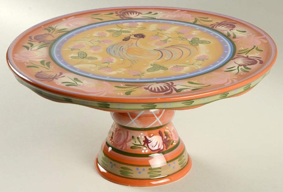 Avignon 12" Diameter Pedestal Cake Stand by Zrike-1