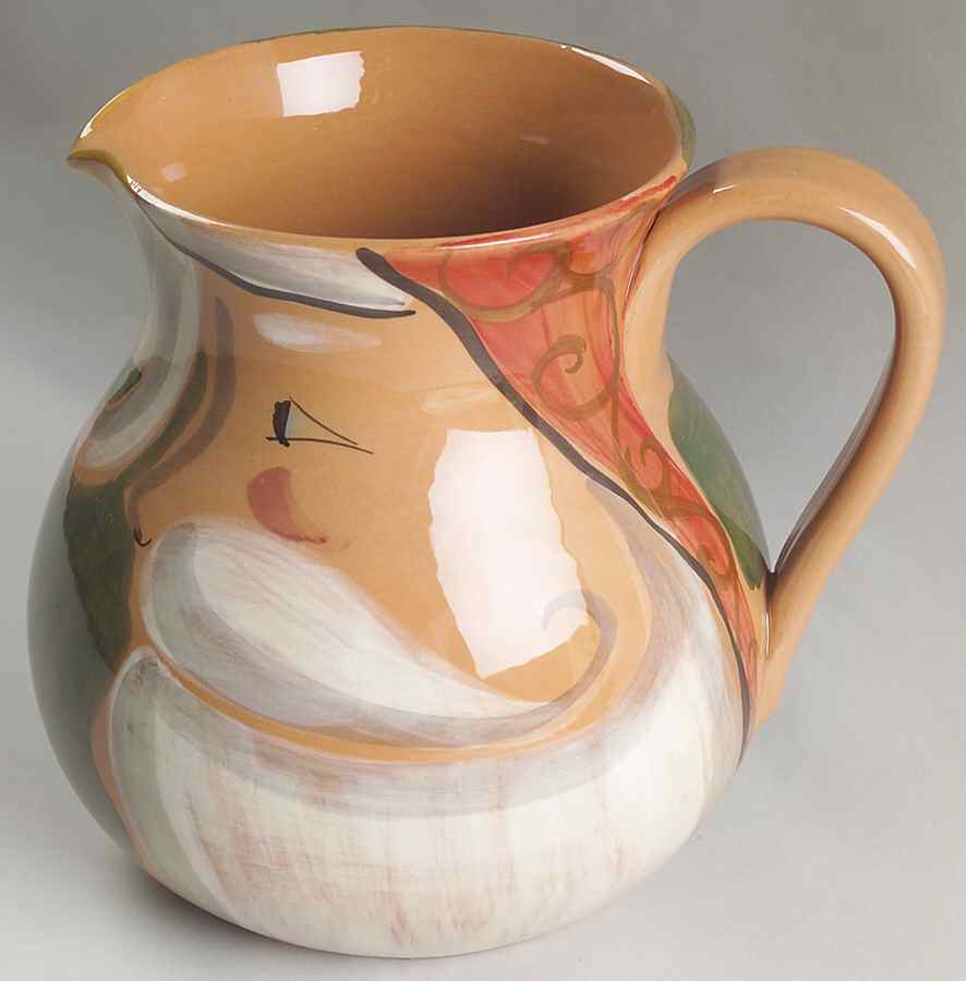 Jolly St. Nick 88 Oz Pitcher by Zrike-1