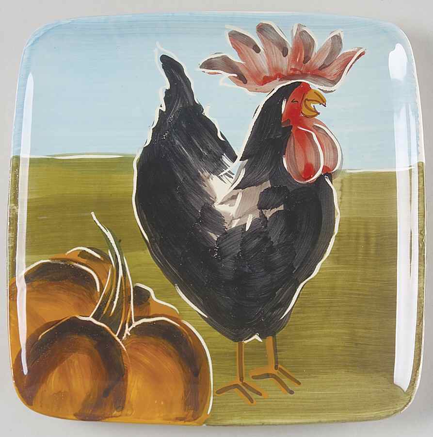 On The Farm Salad/Dessert Plate by Zrike-1