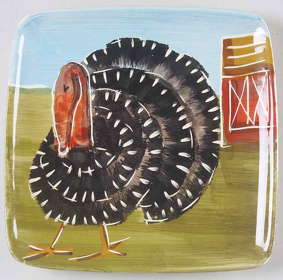 On The Farm Salad/Dessert Plate by Zrike-1
