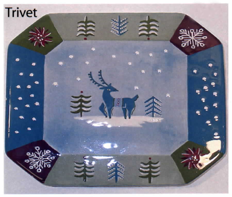 Ski Lodge Trivet by Zrike-1