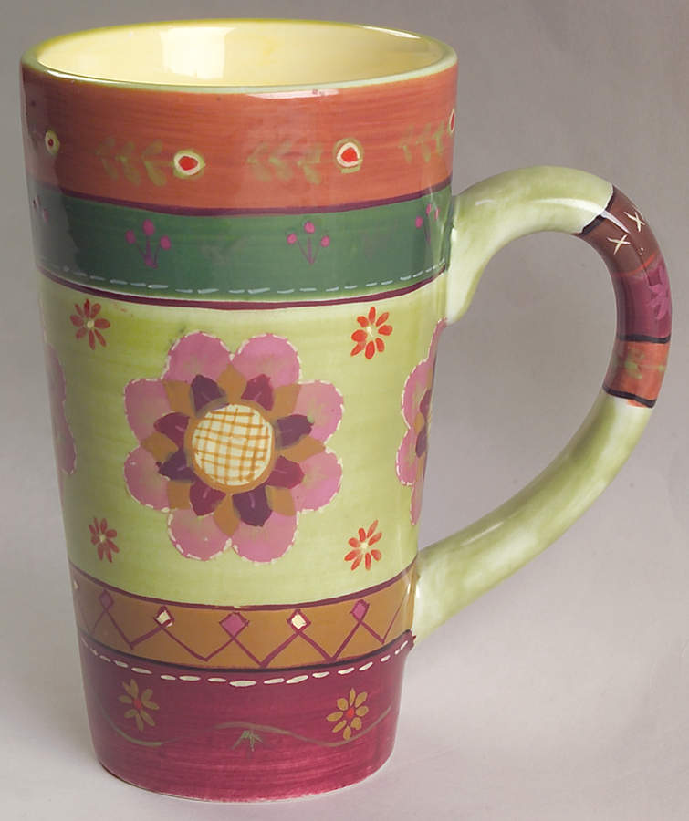 Brocade Latte Mug by Zrike-1