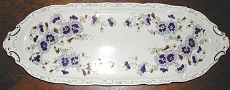 9335-059 12" Bread Tray by Zsolnay-1