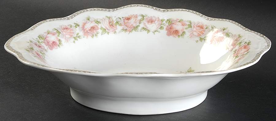 SCR253 10" Oval Vegetable Bowl by Scherzer-1