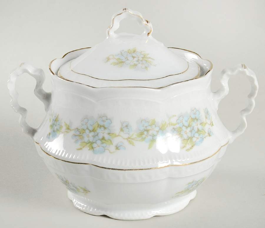ZSC168 Sugar Bowl & Lid by Z S & Co (Scherzer)-1