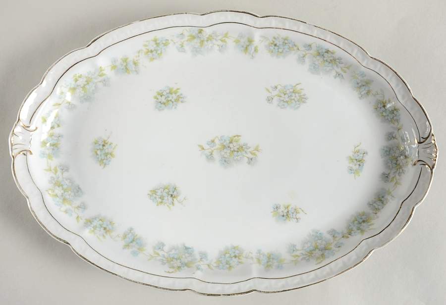 ZSC168 14" Oval Serving Platter by Z S & Co (Scherzer)-1