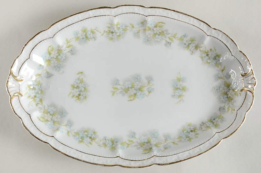 ZSC168 11" Oval Serving Platter by Z S & Co (Scherzer)-1