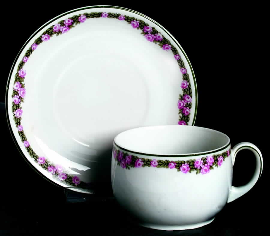 SCR262 Flat Cup & Saucer Set by Scherzer-1