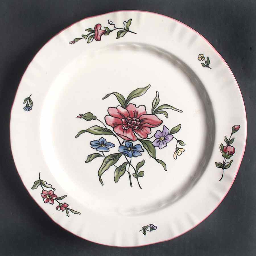 Old Strasbourg Dinner Plate by Georg Schmider-1
