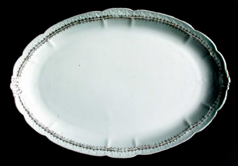 SCR283 13" Oval Serving Platter by Scherzer-1