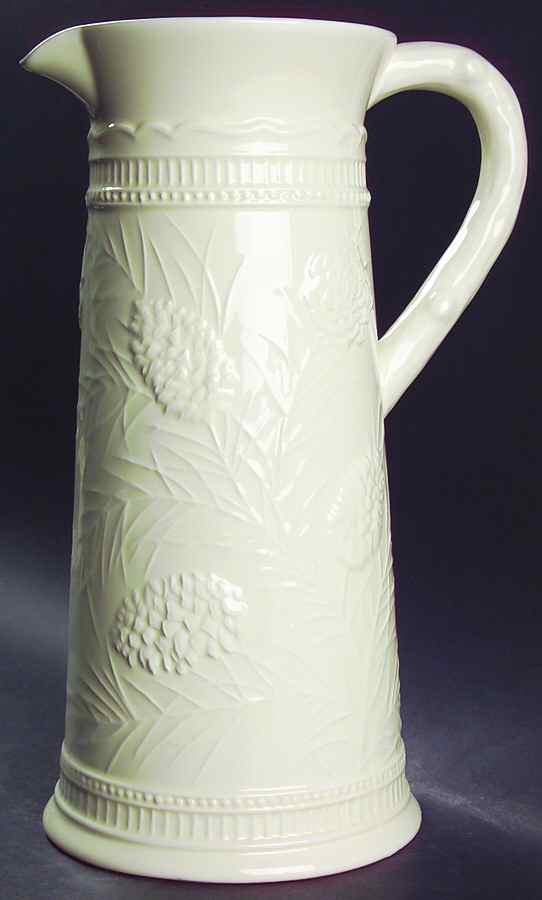 Woodland Pine Cream 96 Oz Pitcher by Zrike-1