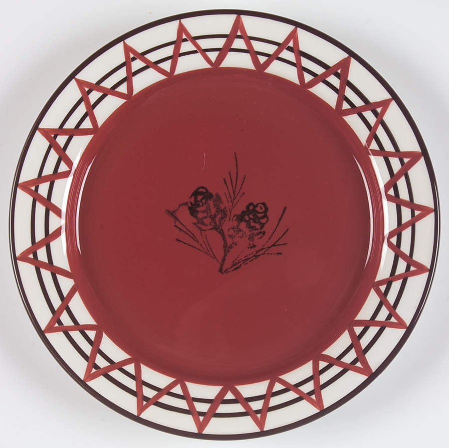 Cabin Fever (Woolrich) Salad/Dessert Plate by Zrike-1