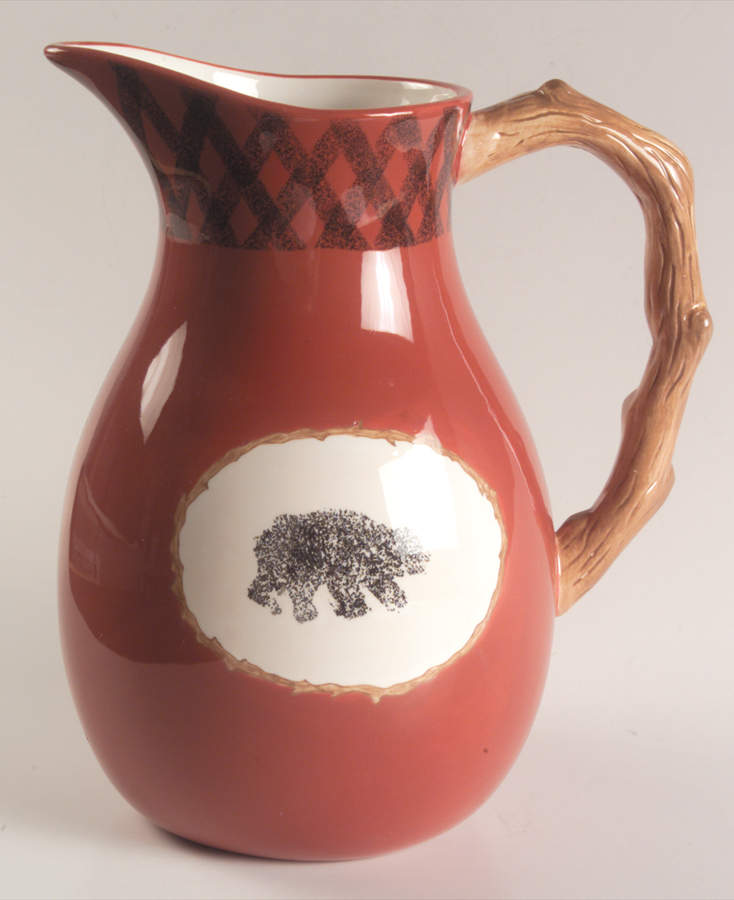 Cabin Fever (Woolrich) 80 Oz Pitcher by Zrike-1