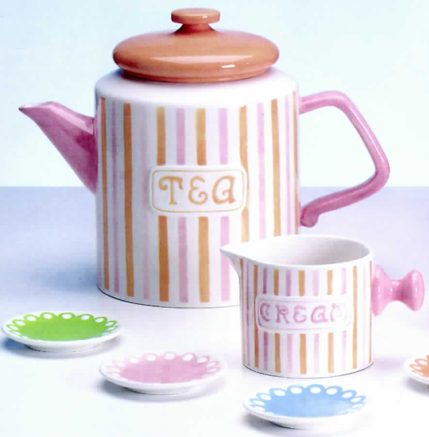 Sweet Shoppe Teapot & Lid by Zrike-1