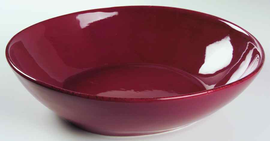 Summerstone Falls Red 13" Large Salad Serving Bowl by Zrike-1