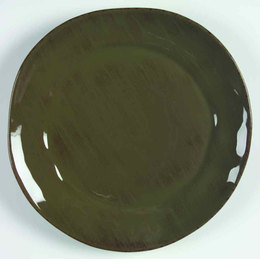 Summerstone Falls Green Dinner Plate by Zrike-1