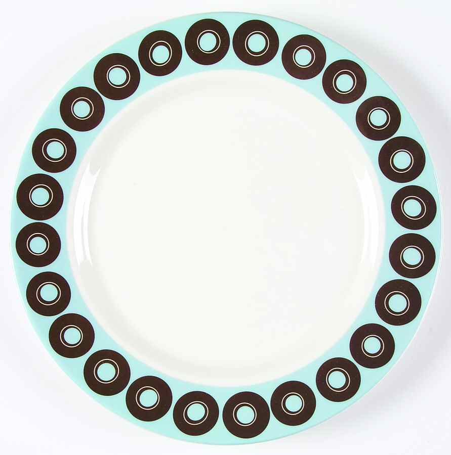 Circles Dinner Plate by Zrike-1
