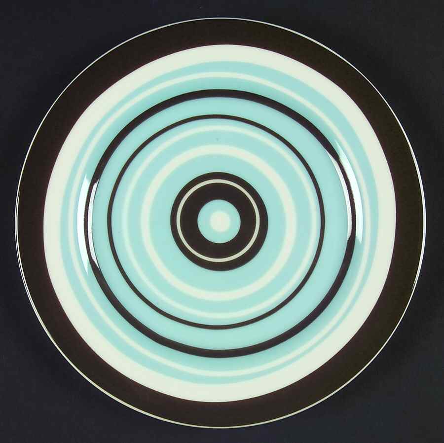 Circles Salad/Dessert Plate by Zrike-1