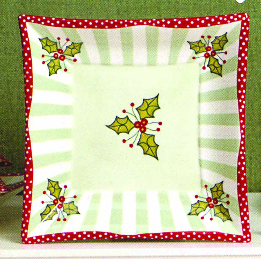 Not a Creature was Stirring Canape Plate by Zrike-1