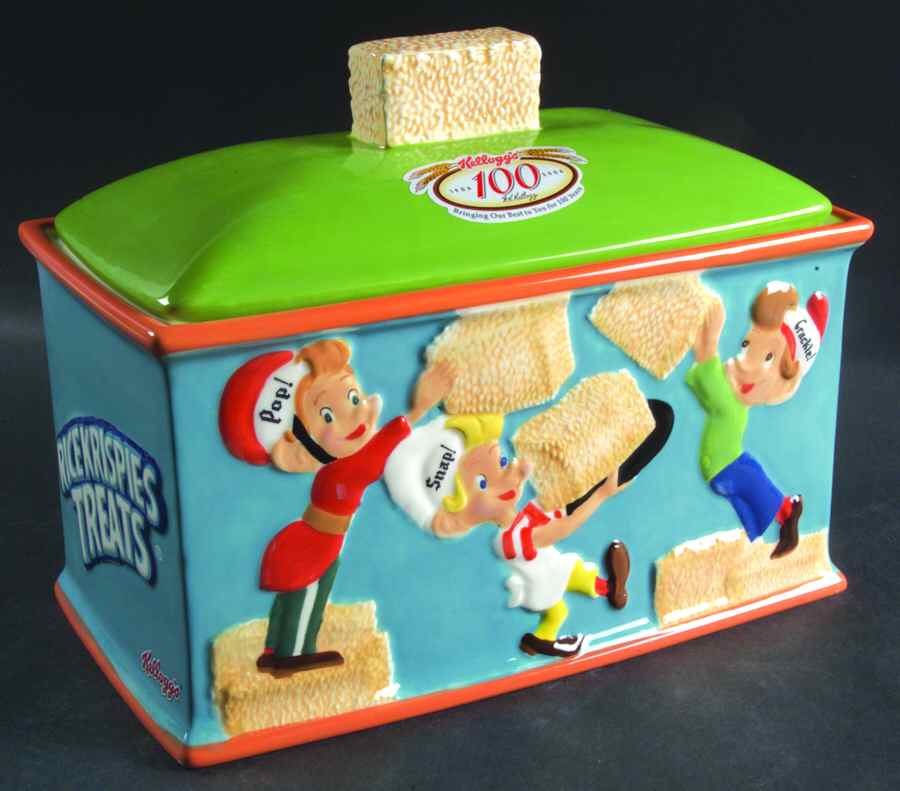 Rice Krispies Treats Large Canister & Lid by Zrike-1