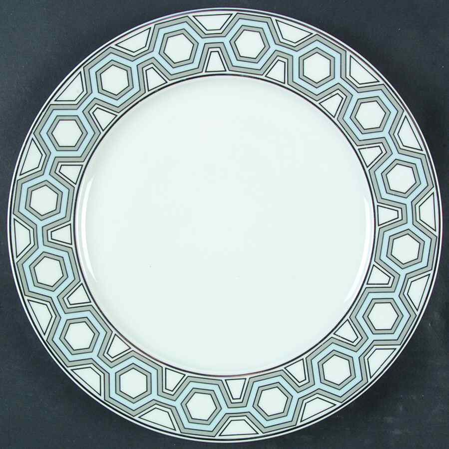 Hexagon Dinner Plate by Zrike-1