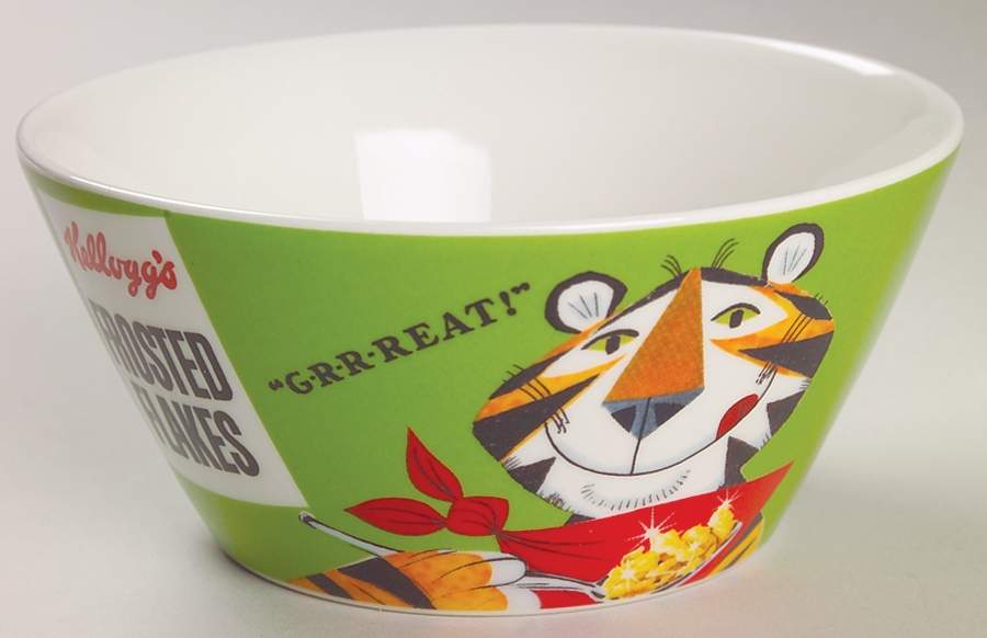Vintage Tony the Tiger Coupe Cereal Bowl by Zrike-1