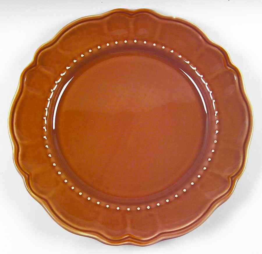 Tuscany Terra Cotta Service Plate (Charger) by Zrike-1