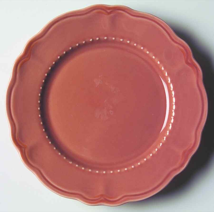 Tuscany Terra Cotta Salad Plate by Zrike-1