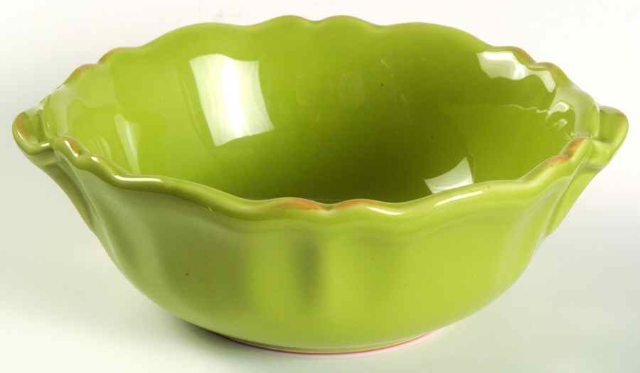 Tuscany Sage Green Lugged Soup Bowl by Zrike-1