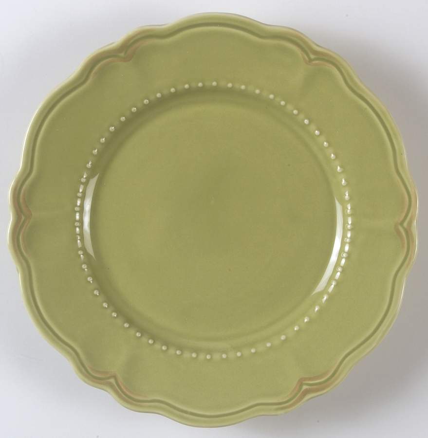 Tuscany Sage Green Salad Plate by Zrike-1