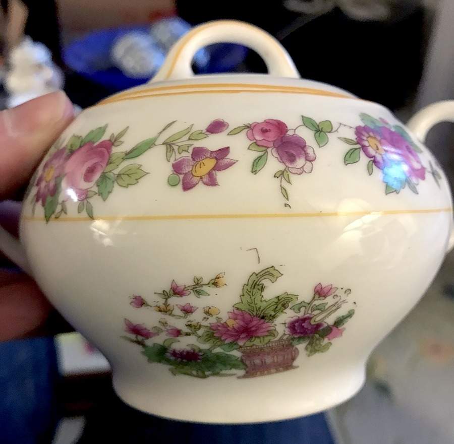 SCR321 Sugar Bowl & Lid by Scherzer-1