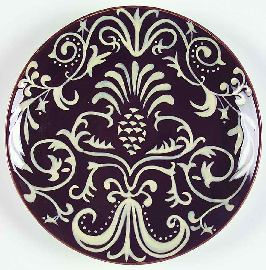 Victoria Chocolate Salad/Dessert Plate by Zrike-1