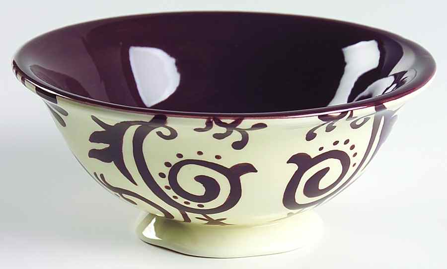 Victoria Chocolate Soup/Cereal Bowl by Zrike-1