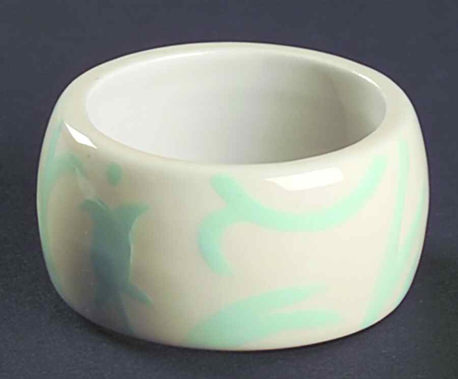 Victoria Blue Napkin Ring by Zrike-1