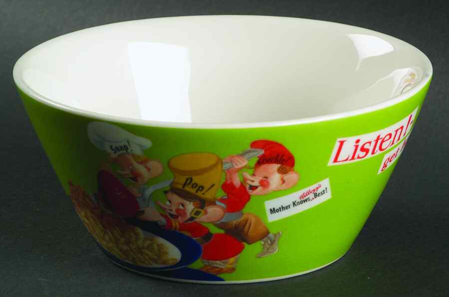 Rice Krispies Characters Coupe Cereal Bowl by Zrike-1
