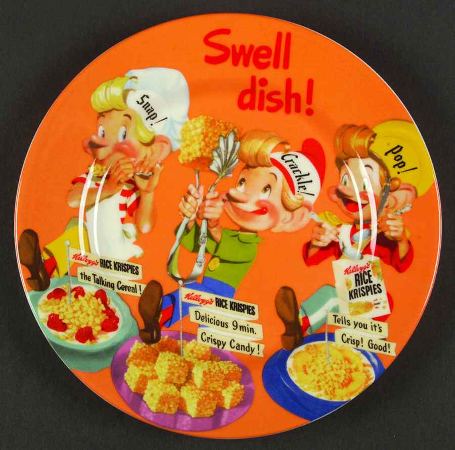 Rice Krispies Characters Toast Plate by Zrike-1