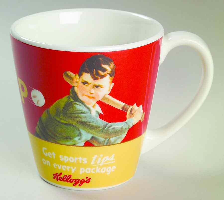 Vintage Kelloggs Sports Kids Mug by Zrike-1