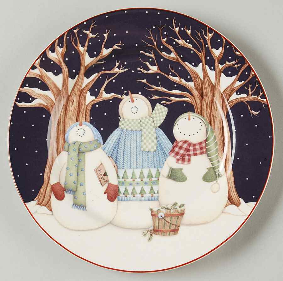 Winter Wonders Salad Plate by Zak Designs-1