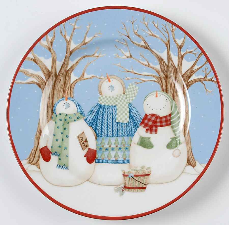 Winter Wonders Salad Plate by Zak Designs-1