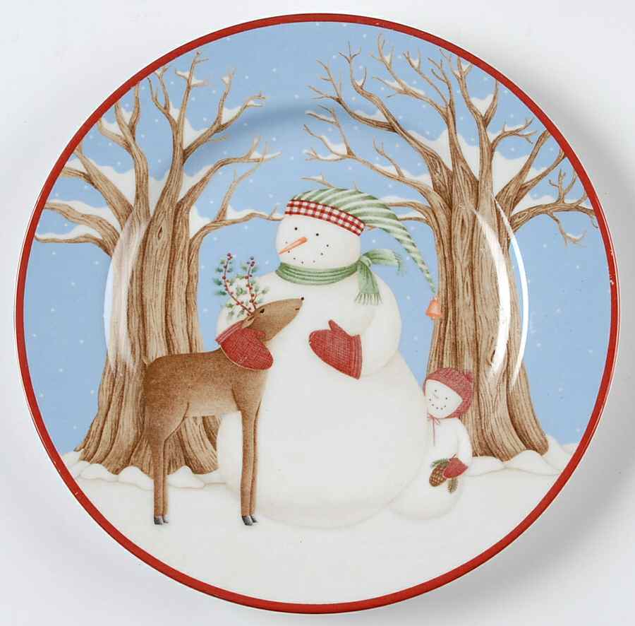 Winter Wonders Salad Plate by Zak Designs-1