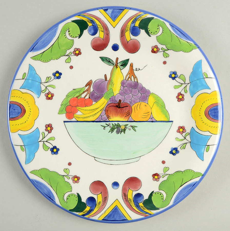 Avignon Fruit Dinner Plate by Zrike-1