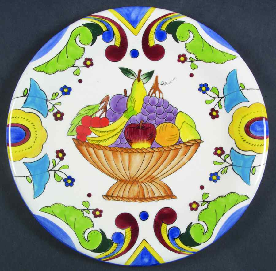 Avignon Fruit Dinner Plate by Zrike-1