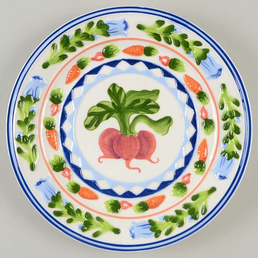 Cornucopia Salad Plate by Zrike-1