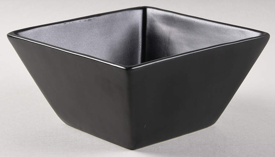 Java Black Square Soup/Cereal Bowl by Z Gallerie-1
