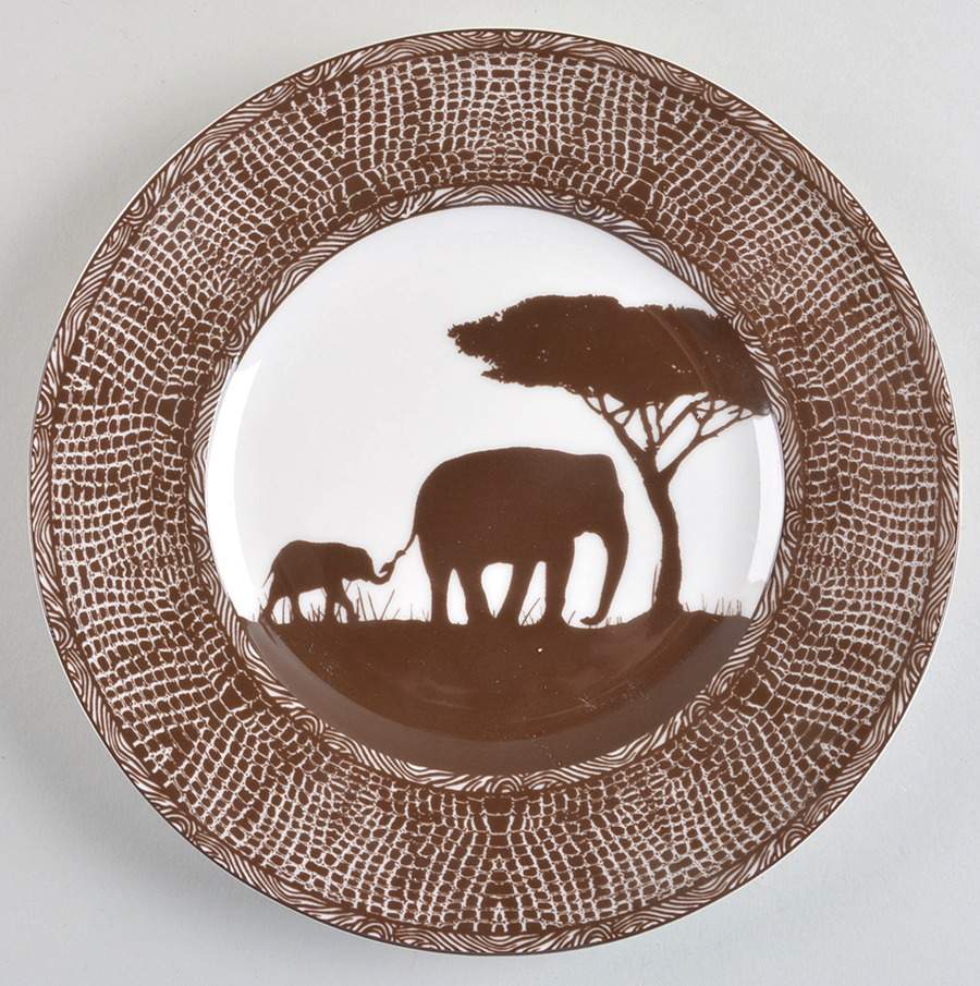 Safari Salad Plate by Z Gallerie-1