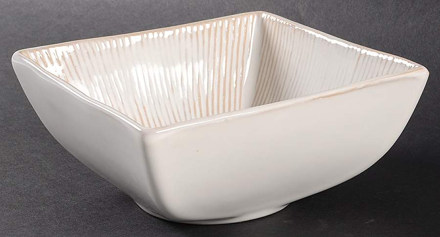 Sumatra Sand Square Soup/Cereal Bowl by Z Gallerie-1