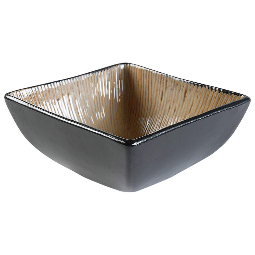 Sumatra Bamboo (Taupe) Square Soup/Cereal Bowl by Z Gallerie-1