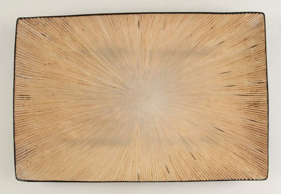 Sumatra Bamboo (Taupe) 16" Rectangular Serving Platter by Z Gallerie-1