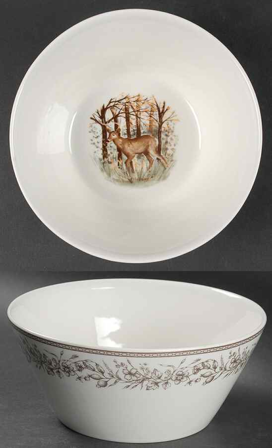 Wildlife 8" Round Vegetable Bowl by Zrike-1